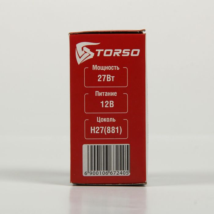 Галогенная лампа TORSO H27(881), 3300 K, 12 В, 27 Вт