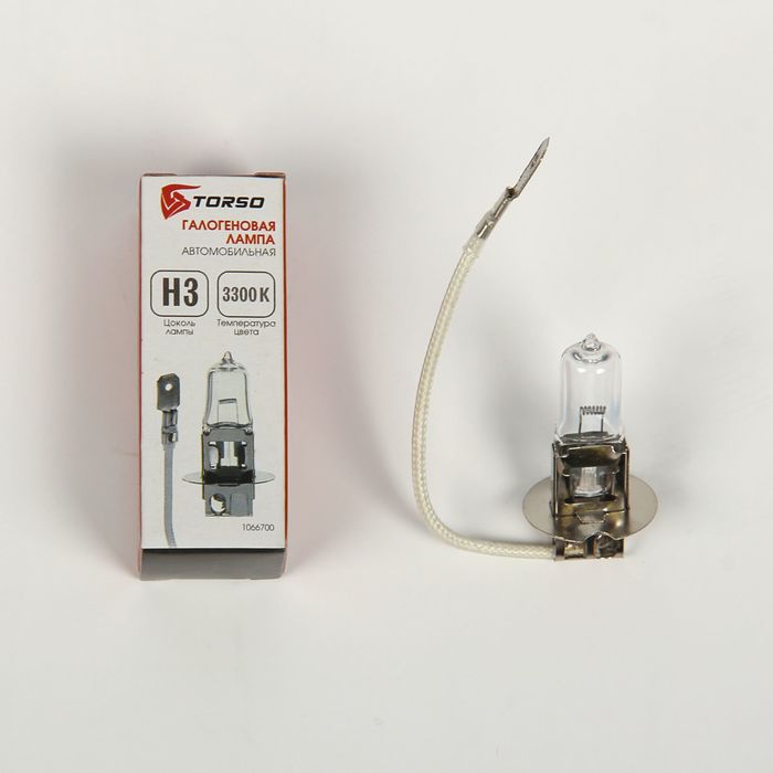 Галогенная лампа TORSO H3, 3300 K, 24 В, 70 Вт