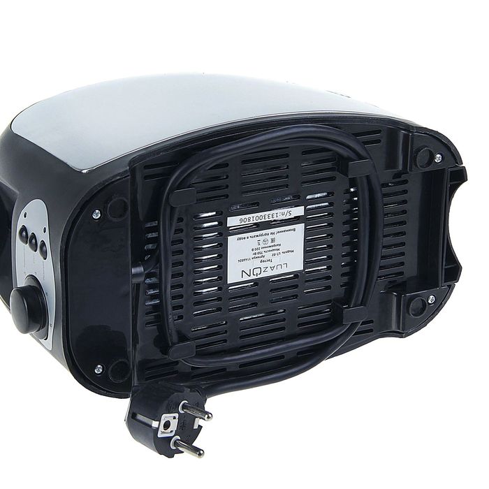Тостер LUAZON LT-02, 750W, 2 тоста, 7 степеней прожарки, нержавейка