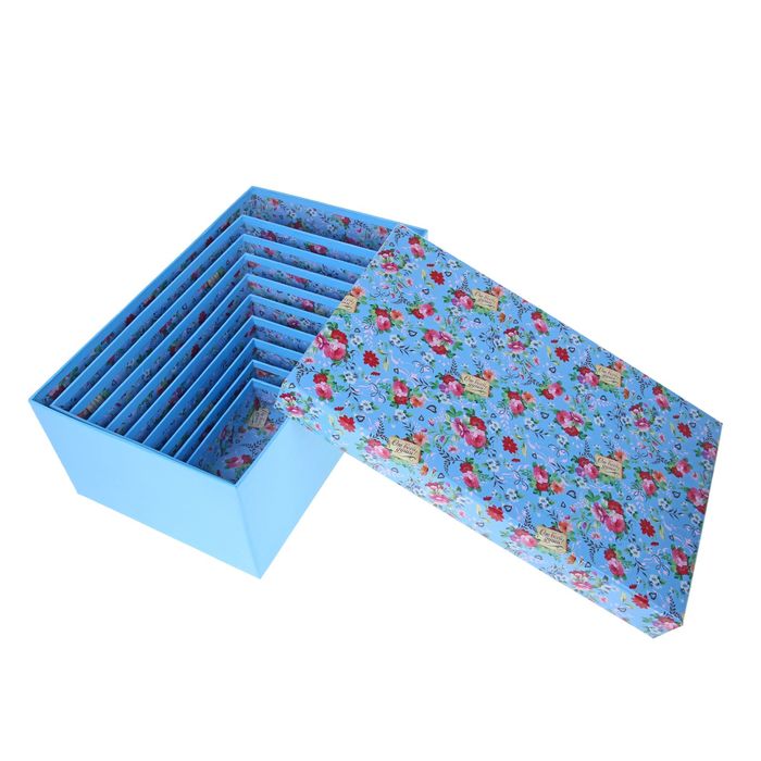 Набор коробок 10в1 "Рисунок", 32,5 х 20 х 12,5 - 12 х 7 х 4 см