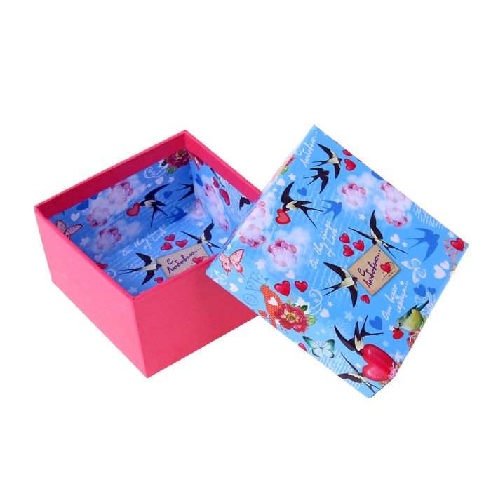 Набор коробок 10в1 "Ласточки", 20 х 20 х 12,5 - 7 х 7 х 4 см