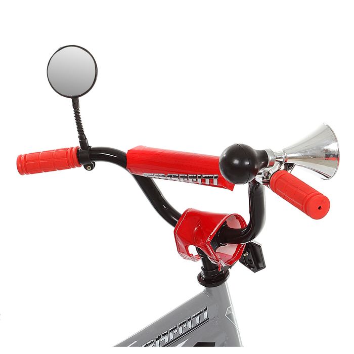 Велосипед 12" GRAFFITI Premium Racer, 2016, цвет серый