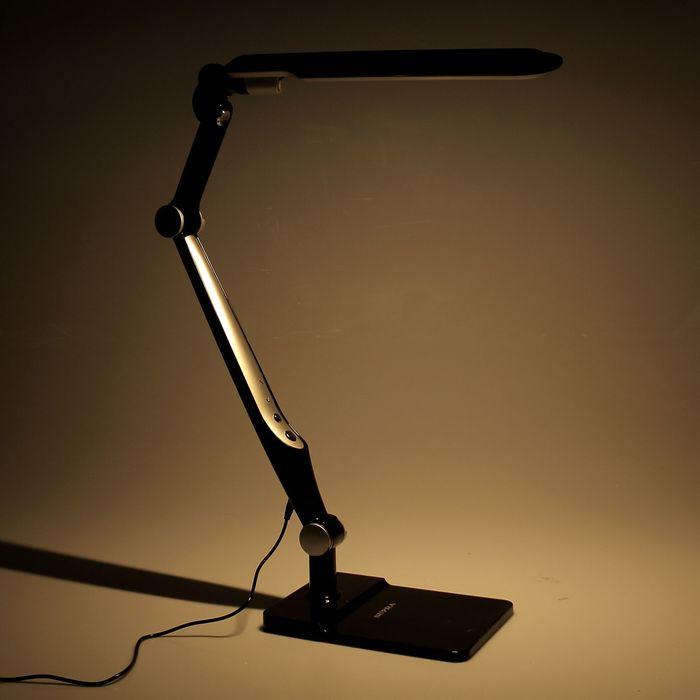 Светильник настольный Supra "Ангора", чёрный, LED