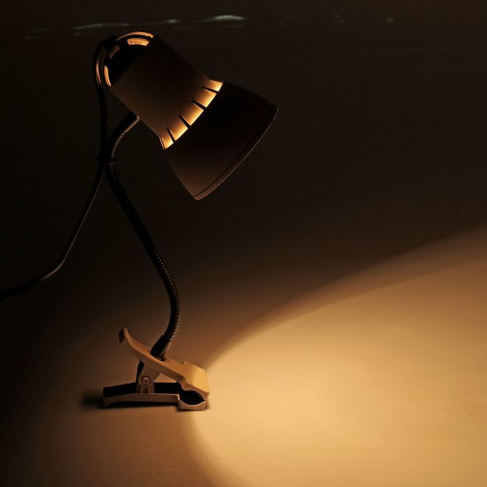 Светильник настольный на флексе "Надежда-ПШ", слоновая кость