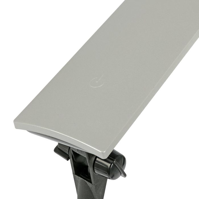 Светильник настольный сенсорный "Сириус", серебро, LED