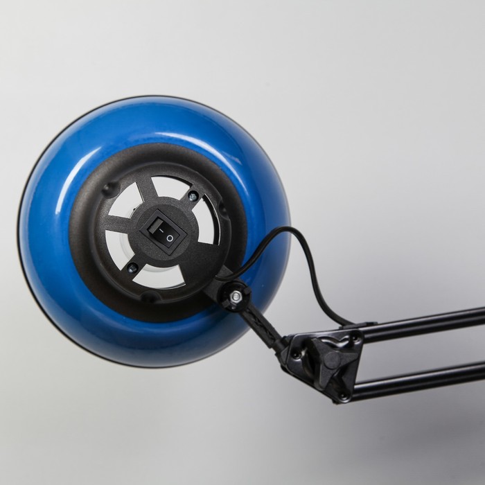 Светильник настольный "Бета", синий, без лампы