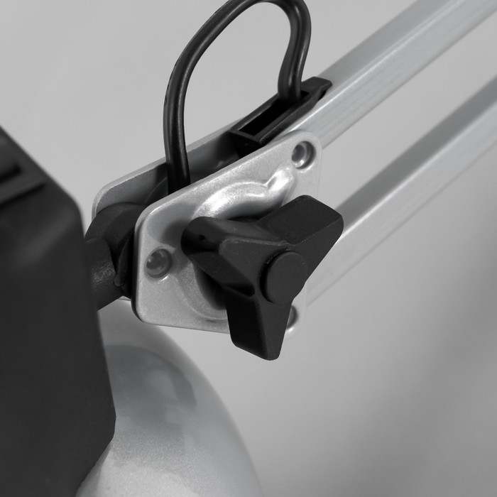 Светильник настольный "Бета", серебро, без лампы