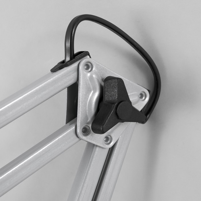 Светильник настольный "Бета", серебро, без лампы