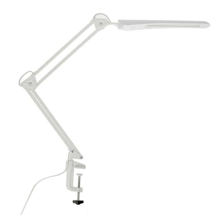 Светильник настольный "Гермес", серебристо-белый