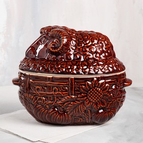 

Горшок духовой с крышкой "Баран", керамика, 3 л