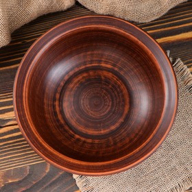 

Тарелка "Дачная", гладкая, большая, красная глина, 0.8 л