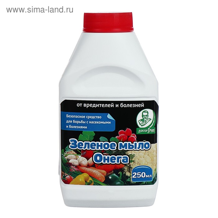 Экологическое средство от садовых вредителей Зеленое мыло 