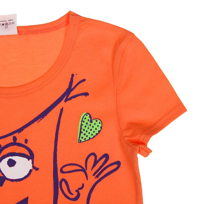 Туника для девочки, рост 158-164 см (42), цвет коралл Р807776_П