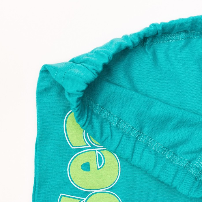 Капри для девочки, рост 122-128 см (34), цвет бирюза