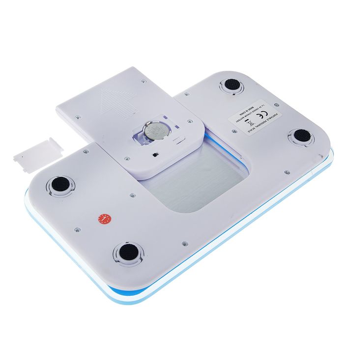 Весы напольные LuazON LVP-1803, электронные, до 150 кг, синие