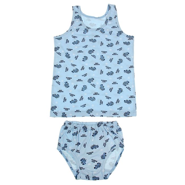 Комплект для мальчика (майка+трусы), рост 134 см (9 лет), цвет МИКС/набивка М258_Д