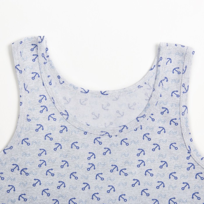 Комплект для мальчика (майка+трусы), рост 128 см (8 лет), цвет МИКС/набивка М258_Д