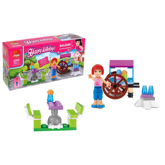 Конструктор «Мини-кафе», 52 детали