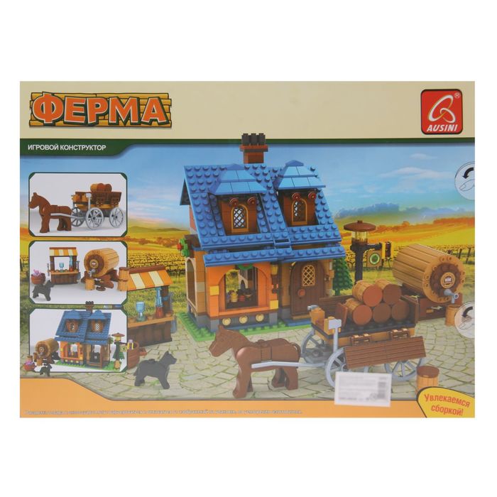Конструктор «Винодельная ферма», 686 деталей