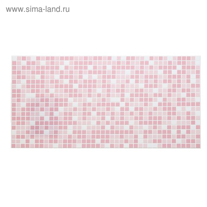 Панель ПВХ Мозаика розовая 957х482 мм