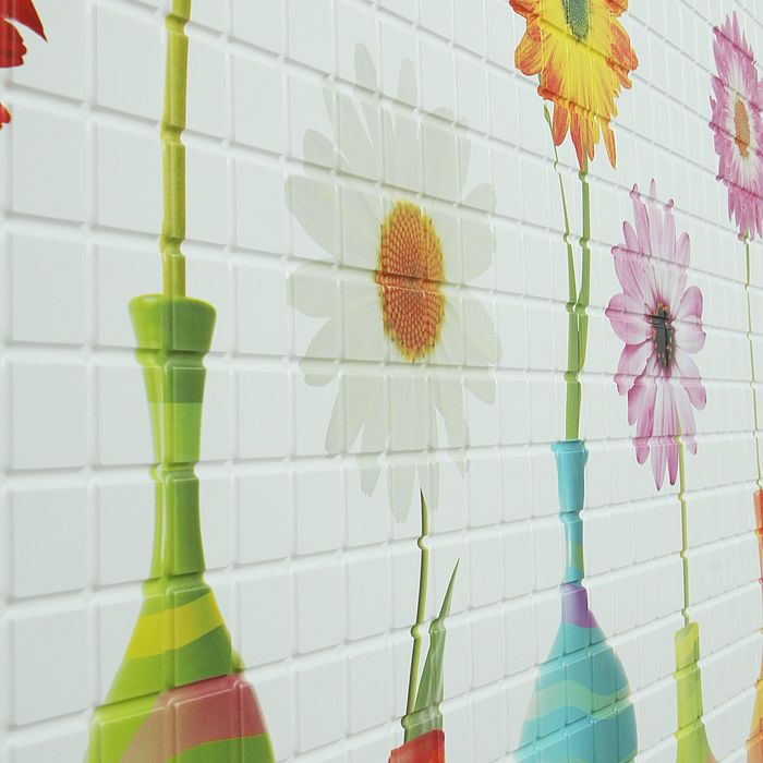 Панель ПВХ Мозаика Цветы 955*480