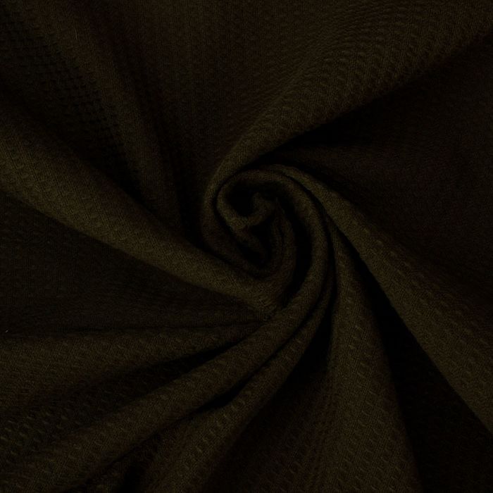 Плед вафельный, размер 170х200 см, 240 гр/м, цвет темно-оливковый