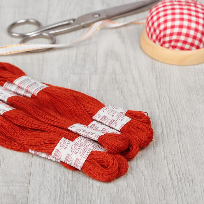 Нитки для вышивания, №245 рыжий