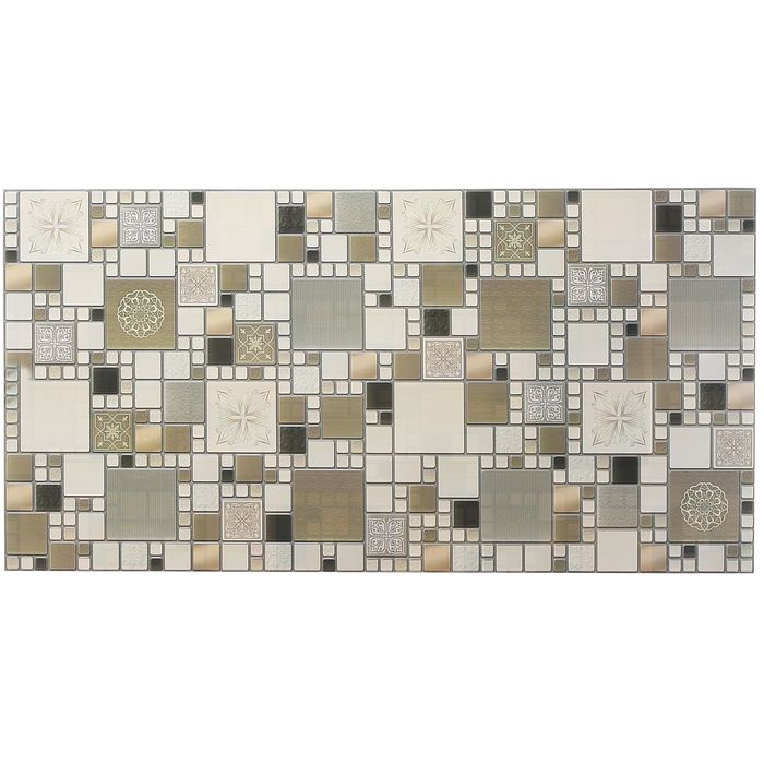 Панель ПВХ мозаика «Модерн оливковый»