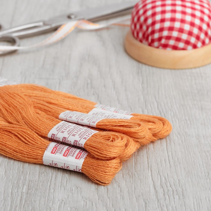 Мулине, №255, 20±1м, цвет абрикосовый