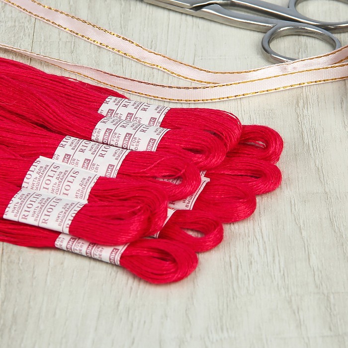 Мулине, №125, 20±1м, цвет томатный