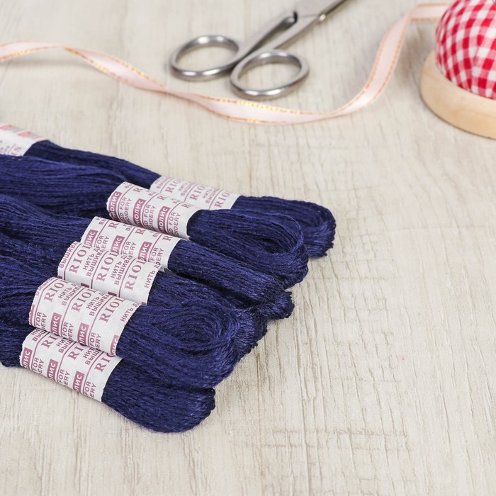 Мулине, №441, 20±1м, цвет бриллиантово-синий