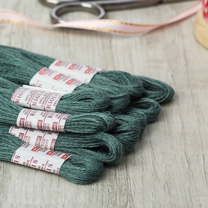 Мулине, №940, 20±1м, цвет пыльный голубой