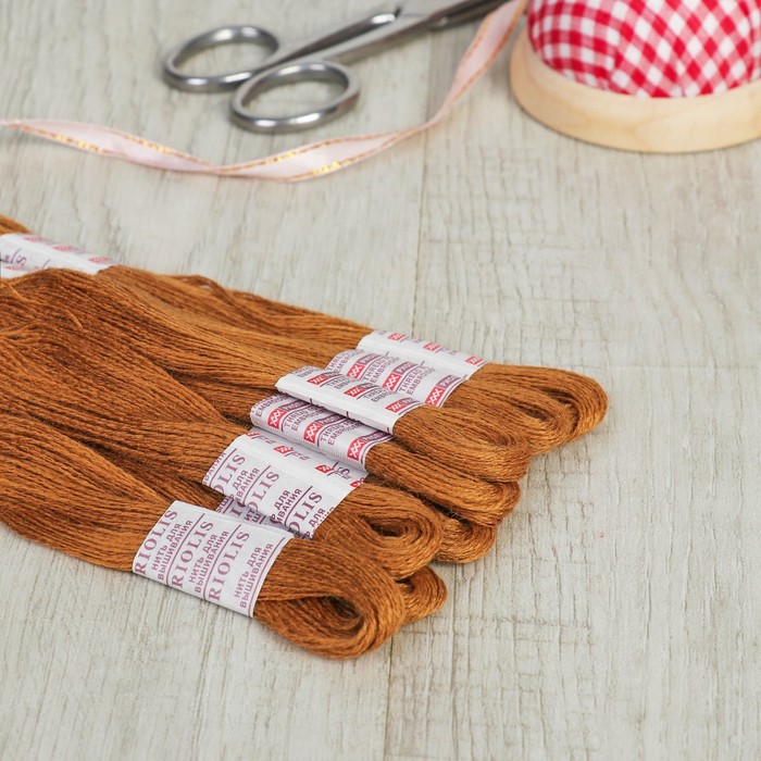 Мулине, №819, 20±1м, цвет светло-коричневый