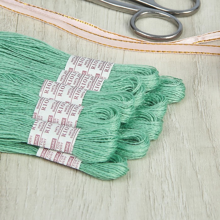 Мулине, №302, 20±1м, цвет зелёный