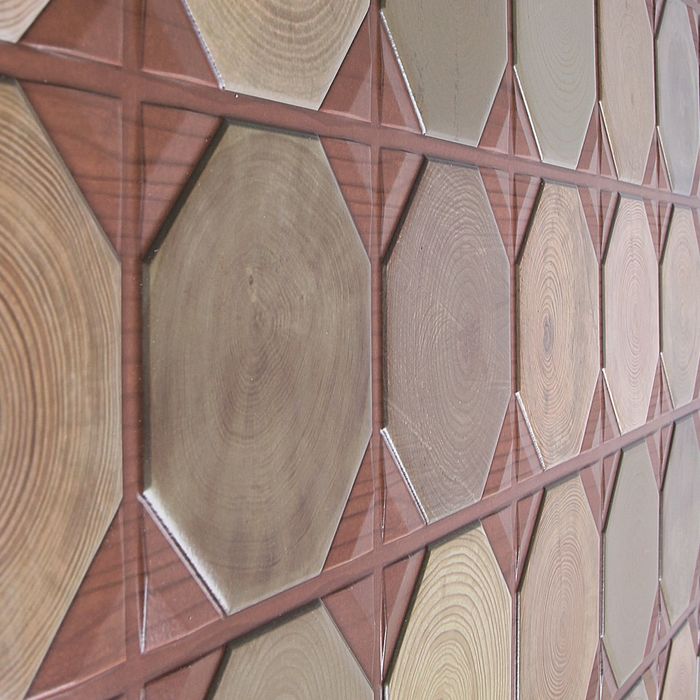 Панель ПВХ спил «Вишня»