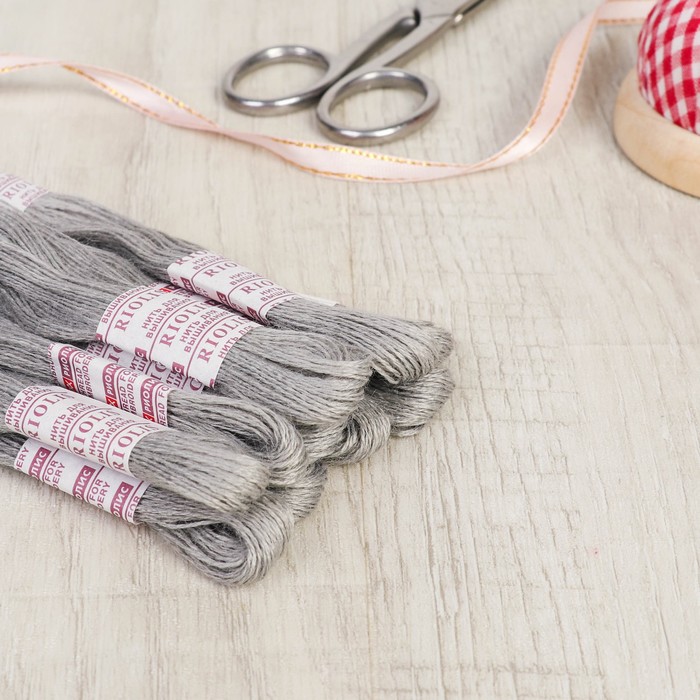 Мулине, №905, 20±1м, цвет серо-зелёный