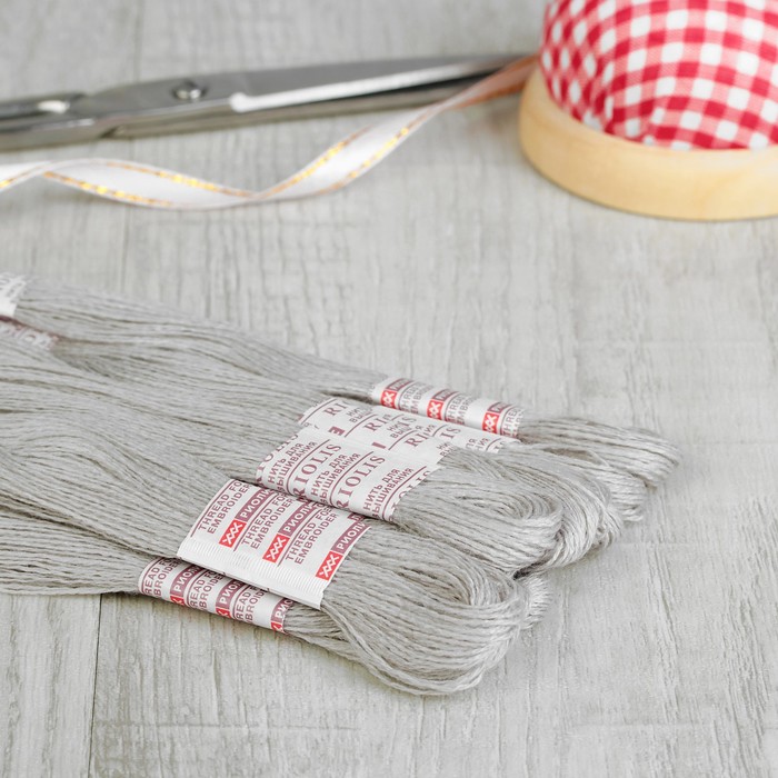 Мулине, №903, 20±1м, цвет стальной