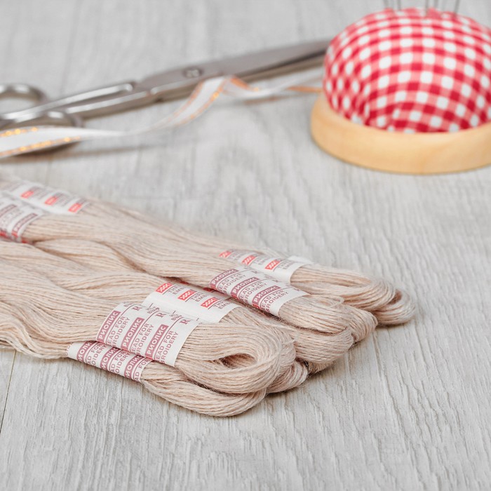 Мулине, №801, 20±1м, цвет серо-бежевый