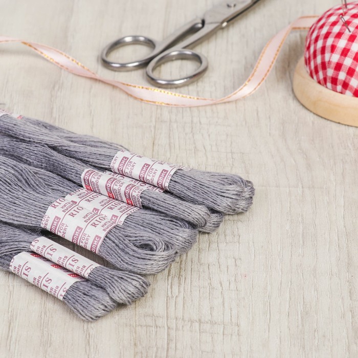 Мулине, №904, 20±1м, цвет тёмно-серый