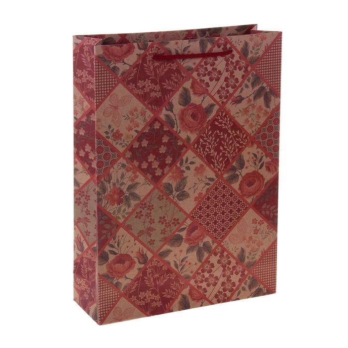 Пакет крафт "Узор"