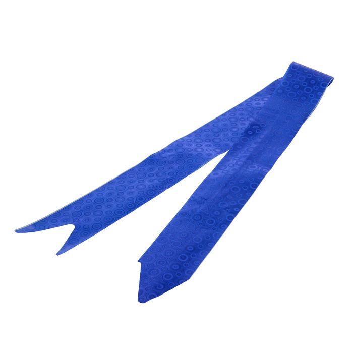 Бант-бабочка №4,5 "Капли", цвет синий