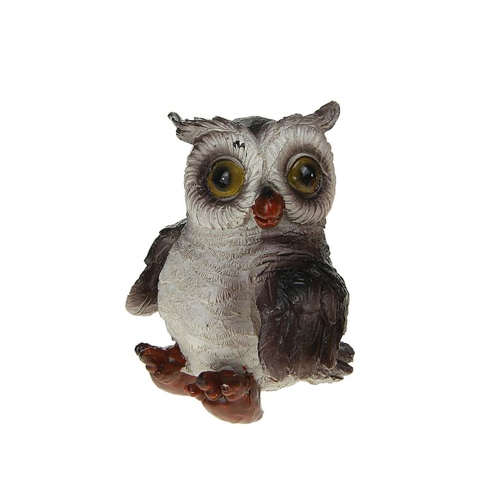 Фигурка для цветочного горшка "Сова" микс