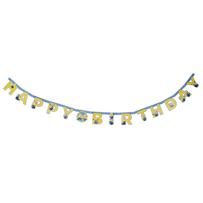 Гирлянда "Миньоны. Сднём рождения", 2,3 м