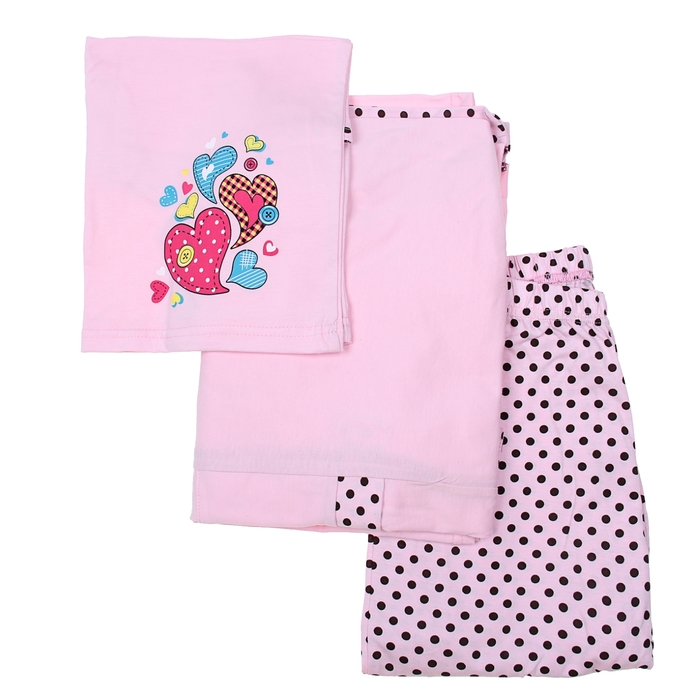 Комплект женский (халат, топ, брюки) ПК-10 МИКС, р-р 44