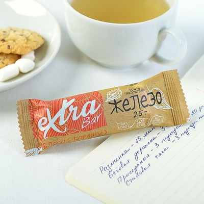 Батончик Экстра Бар Железо. 25 г