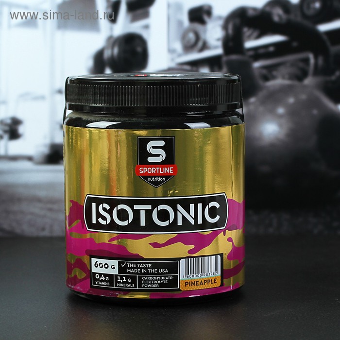 фото Изотоник sportline isotonic, ананас, 600 г