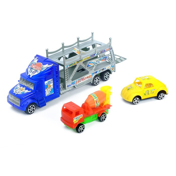 Грузовик инерционный "Автовоз" МИКС