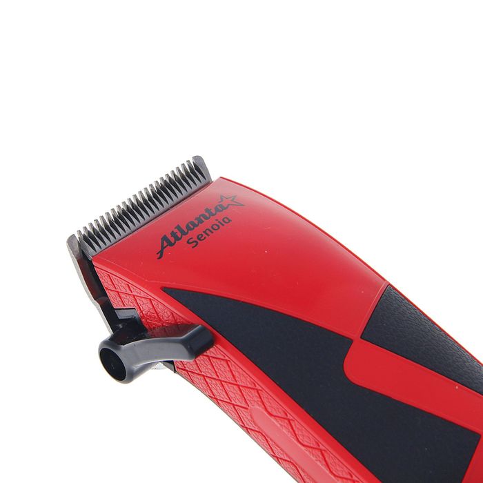 Машинка для стрижки Atlanta ATH-6885, 4 насадки, 9 Вт, 230 В, красная