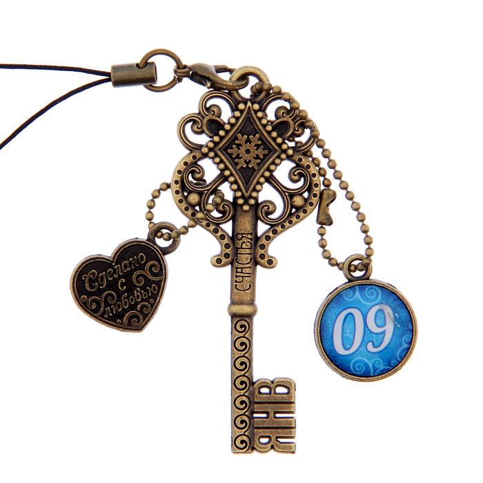 Ключ сувенирный "9 Января", серия 365 дней