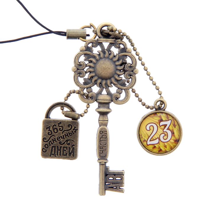 Ключ сувенирный "23 Августа", серия 365 дней